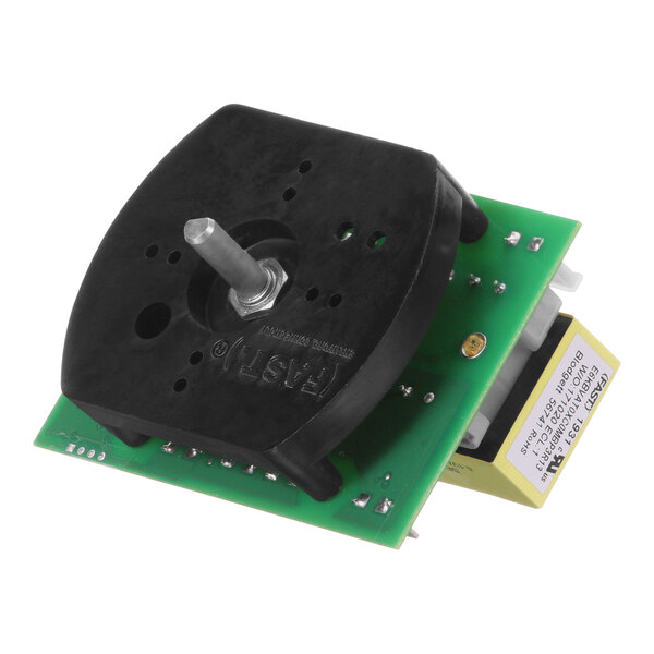 An AllPoints temperature control kit, a black and green electronic device with a metal bolt.