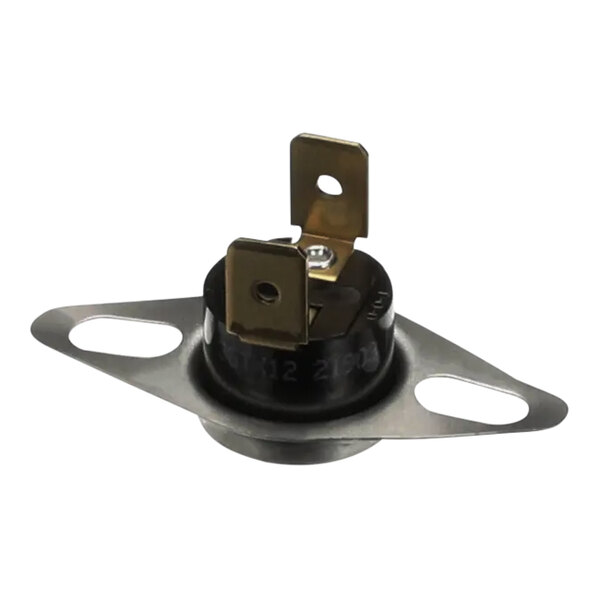 An American Range Bi-Metal Sensor Switch with a black and silver metal piece.