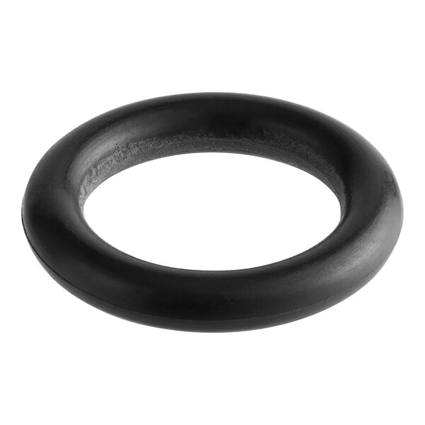 A black rubber O-ring for a Noble Warewashing CO-400W on a white background.