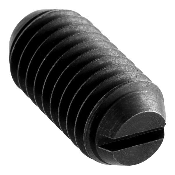 A close-up of a black Cooking Performance Group plunger screw.