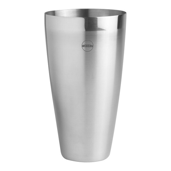 A silver Boston Shaker base by Steelite International.