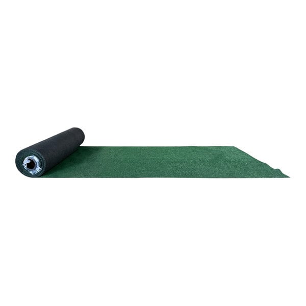 A roll of green FloorEXP ChoiceTurf.