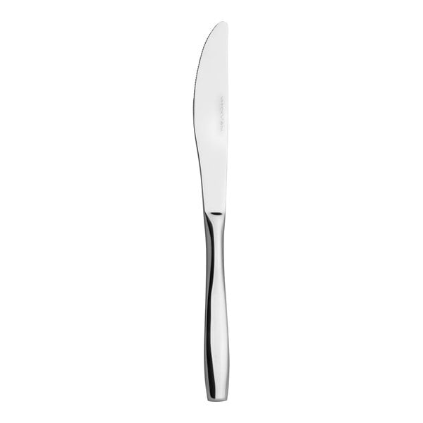 A Varick Avina stainless steel knife with a silver handle.