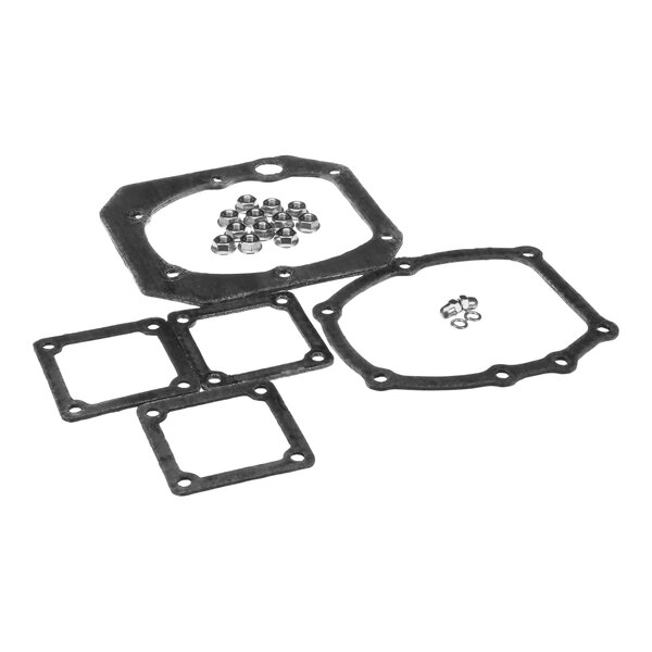 An Alto-Shaam gasket service kit with several gaskets and metal parts.