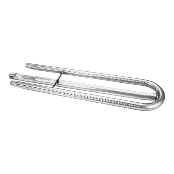 An Anets stainless steel pilot burner with a silver tube and wire.
