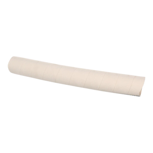 An Alto-Shaam bulk hose rolled on white paper.