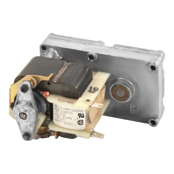 An Anets P8105-10 electric motor with a metal frame.