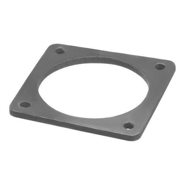 A black square Alto-Shaam gasket with holes.