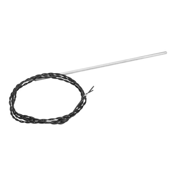 A black and silver wire with a white handle for an Anets Pasta Pro.