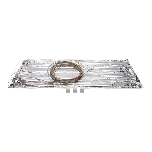A close-up of the silver wire on the Alto-Shaam 5036280 foil heating pad.