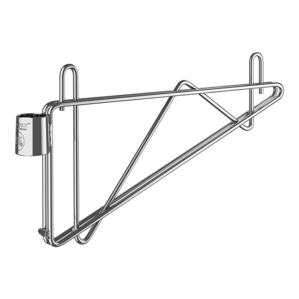 A Regency metal cantilever bracket for wire shelves.