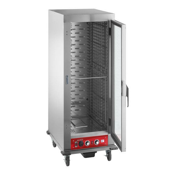 Avantco HPESC-1836 Full Size Vacuum-Insulated Heated Holding / Proofing Cabinet with Clear Door - 120V