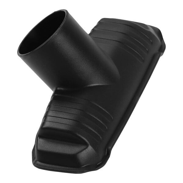 A black DeWalt universal utility nozzle for wet/dry vacuums with a white background.