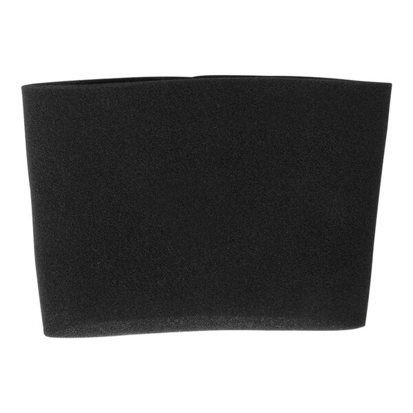 A black foam filter for Stanley and Ecomax wet/dry vacuums on a white background.