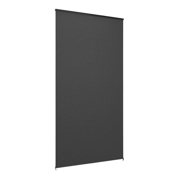 A matte black rectangular banner screen kit.
