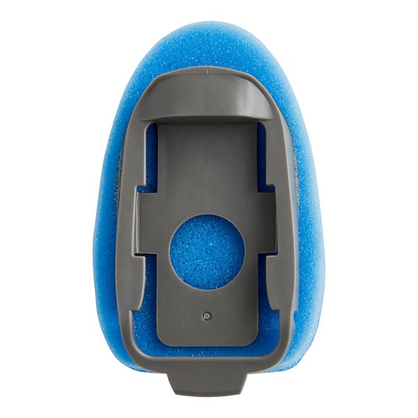 A blue and gray 3M Scotch-Brite Non-Scratch scrub pad refill.