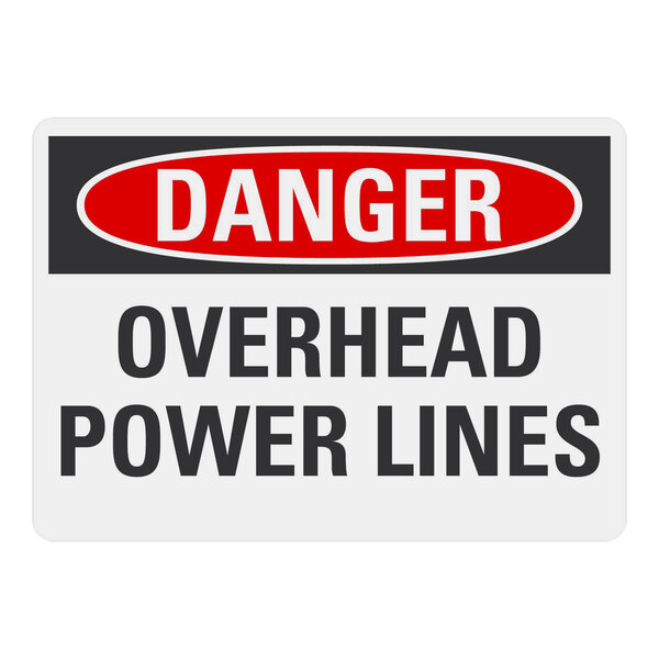 A white rectangular Lavex adhesive vinyl safety label with danger and no open flames text.