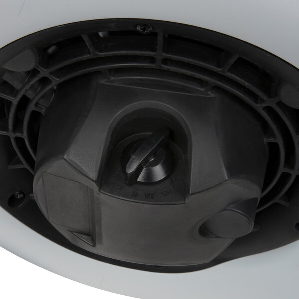 A ProTeam ProBlitz air mover with a black and white design.