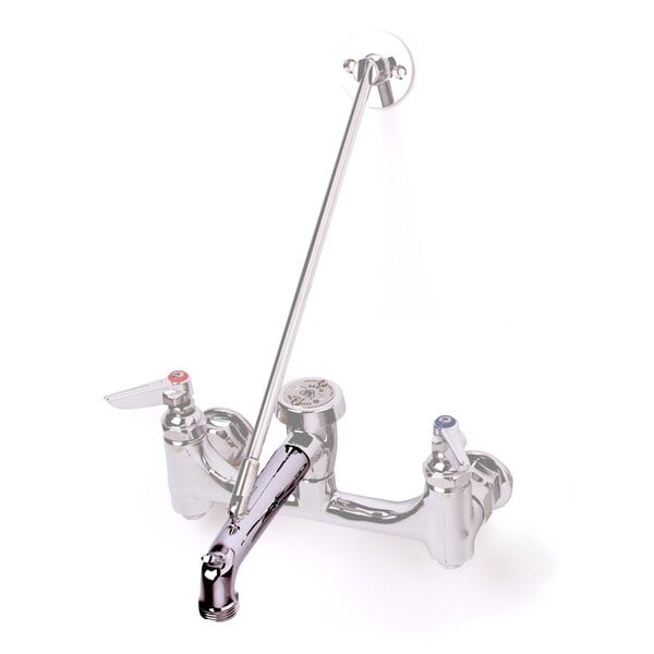 T&S 000188-40 Polished Chrome Plated Spout For B-0665 Service Sink Faucets