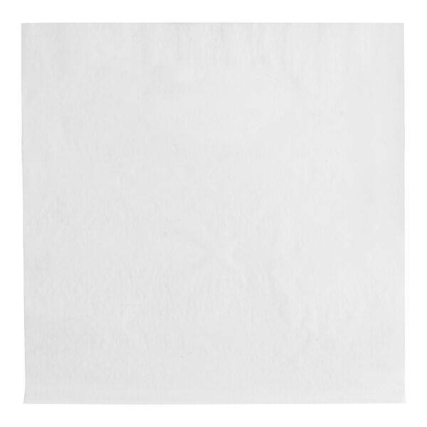 A white square paper with a black border.