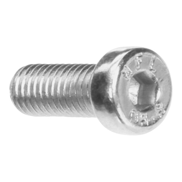 A close-up of a Henny Penny M8 X 20 screw.