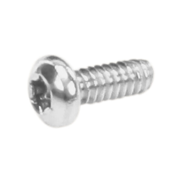 A close-up of a Henny Penny screw.