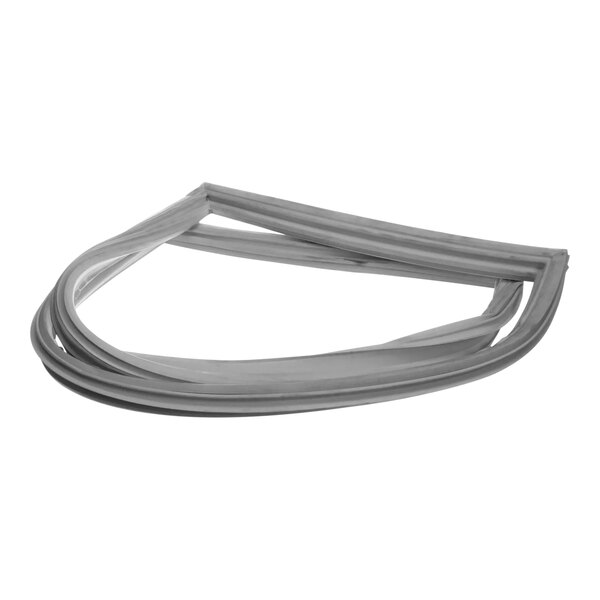 A pair of gray rubber door gaskets.