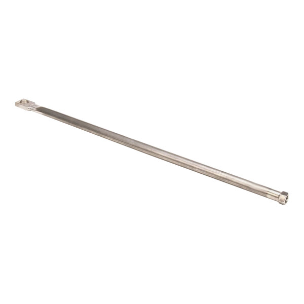 A long metal rod with a nut on the end.