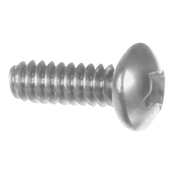 A close-up of a Henny Penny SC01-066 screw.