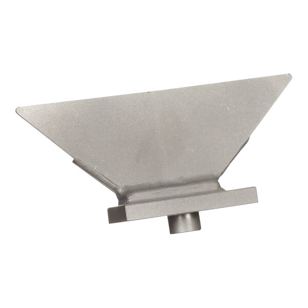 A metal Henny Penny diverter weld assembly.