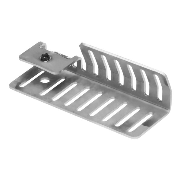 A metal Henny Penny capillary guard with holes.