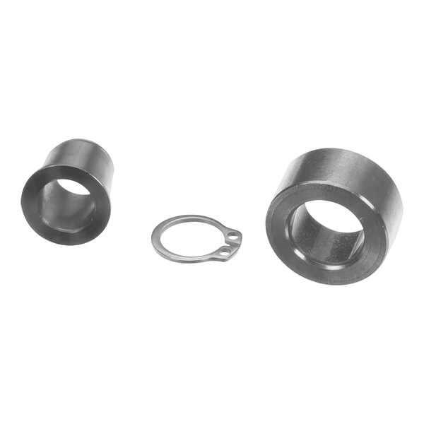 A Henny Penny ball bearing kit with metal rings and bushings.