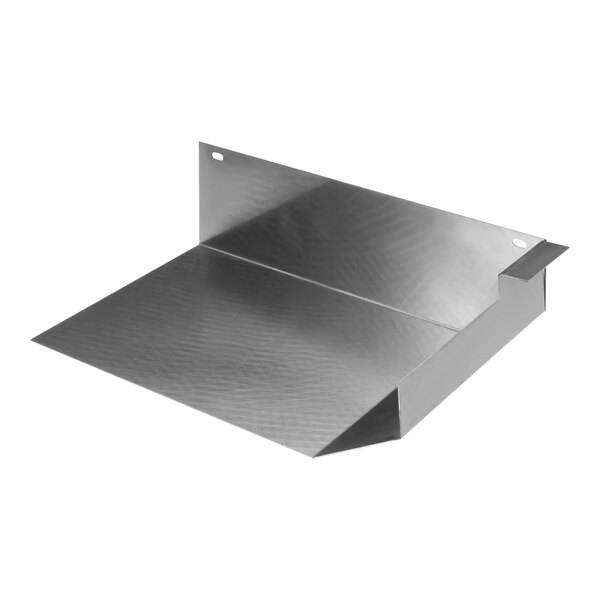 A silver metal Henny Penny cover module.