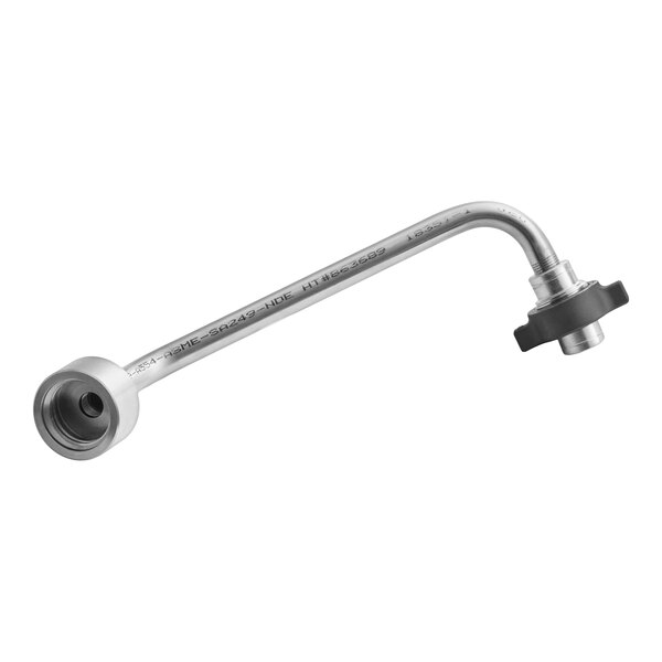 A metal filter screen tube assembly for Henny Penny equipment.