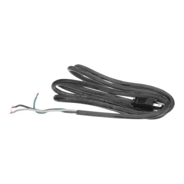 A black Henny Penny cord with a black plug.