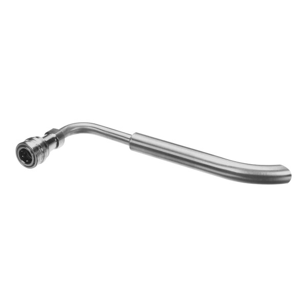 A stainless steel Henny Penny assembly-return oil faucet.