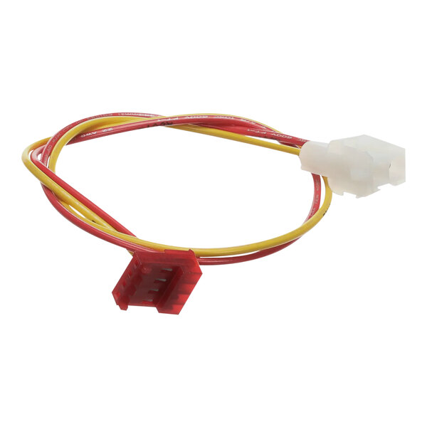 A red and yellow Henny Penny wire harness.