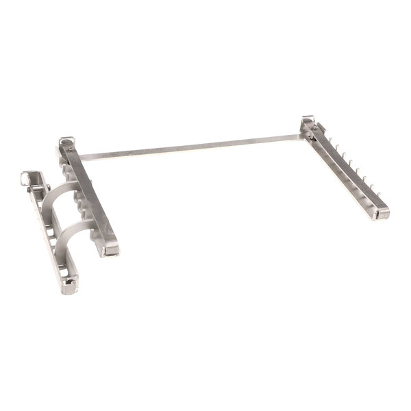 A Henny Penny assembly with metal bars on the corner and side.