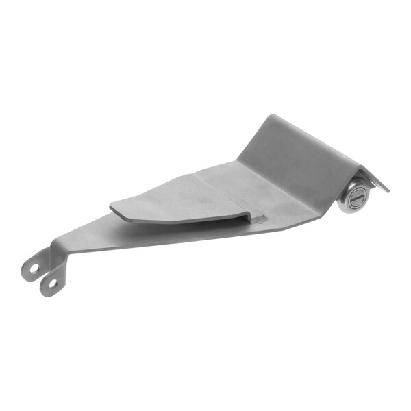 A grey metal Henny Penny basket hanger.