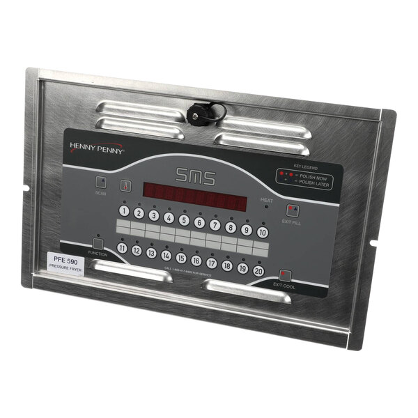 The assembly-panel arm for a Henny Penny fryer with a digital display and buttons.