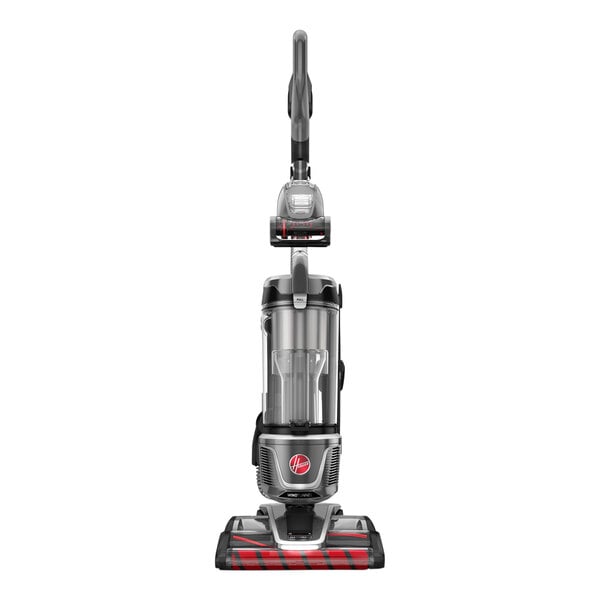 A Hoover WindTunnel UH77200V upright vacuum cleaner.
