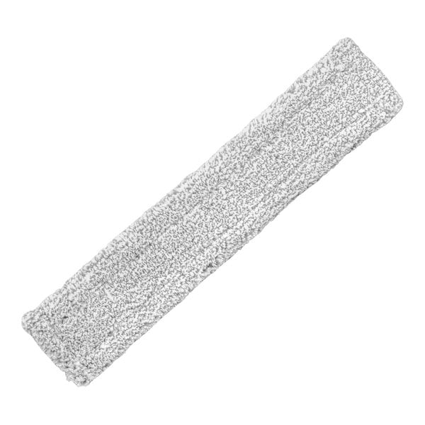 A white and grey Unger VisaVersa Pro microfiber pad.