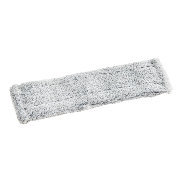 A gray Unger VisaVersa Pro microfiber pad on a white background.