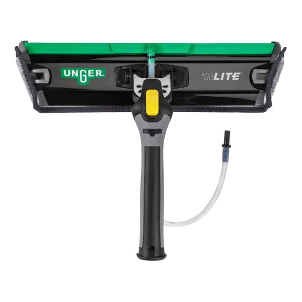 An Unger nLite PowerPad window cleaner with a handle.