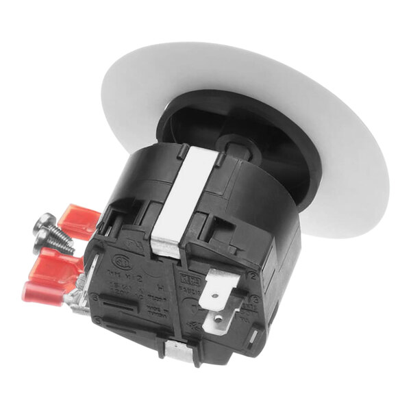 A black and white Cleveland 60-minute timer kit with a round white disc.