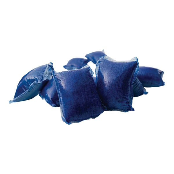 A group of blue bags of J & J Truex Fresh Blossom Scent deodorizer packets.