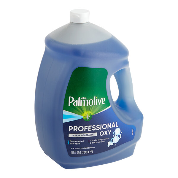 A case of Palmolive Fresh Scent Oxy Power Degreaser Liquid Dish Soap bottles.