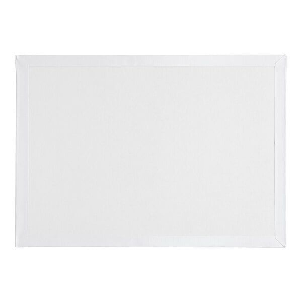 A white rectangular Baker's Lane cake drum.