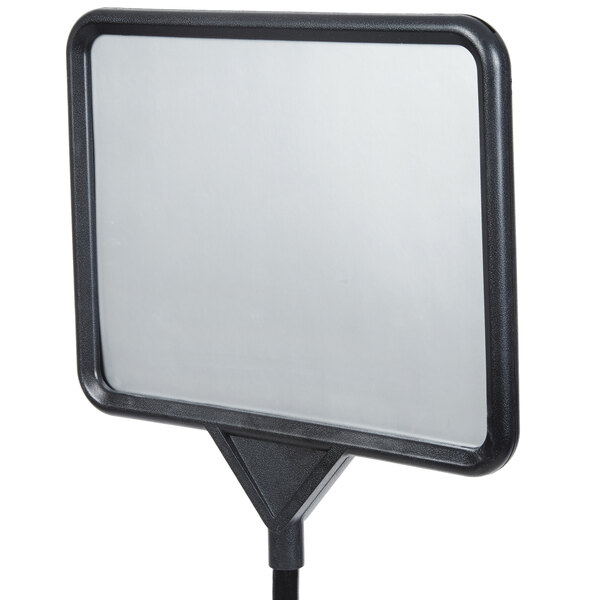 A black Aarco changeable poster sign with white lettering.