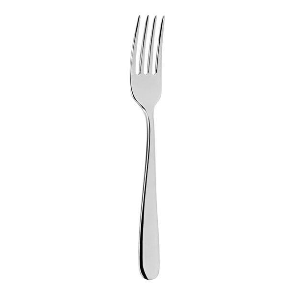 An Abert Milord stainless steel dinner fork with a silver handle.